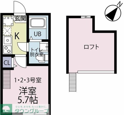 LIL GRANDE川崎の物件間取画像